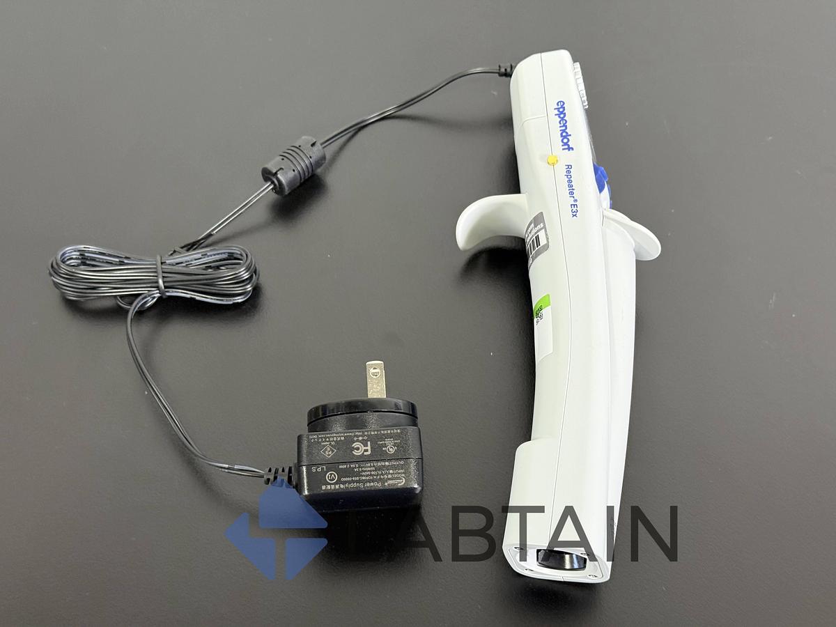 Used Eppendorf Repeater E3x Electronic Dispenser Pipette – 1 µL to 50 mL – Used