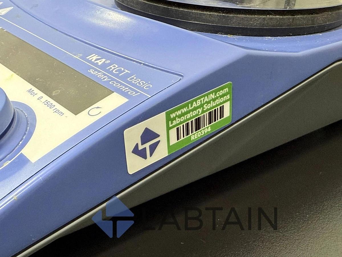 Used IKA RCT Basic S001 Magnetic Hotplate Stirrer + ETs-D5 Temp Sensor | 03.593142