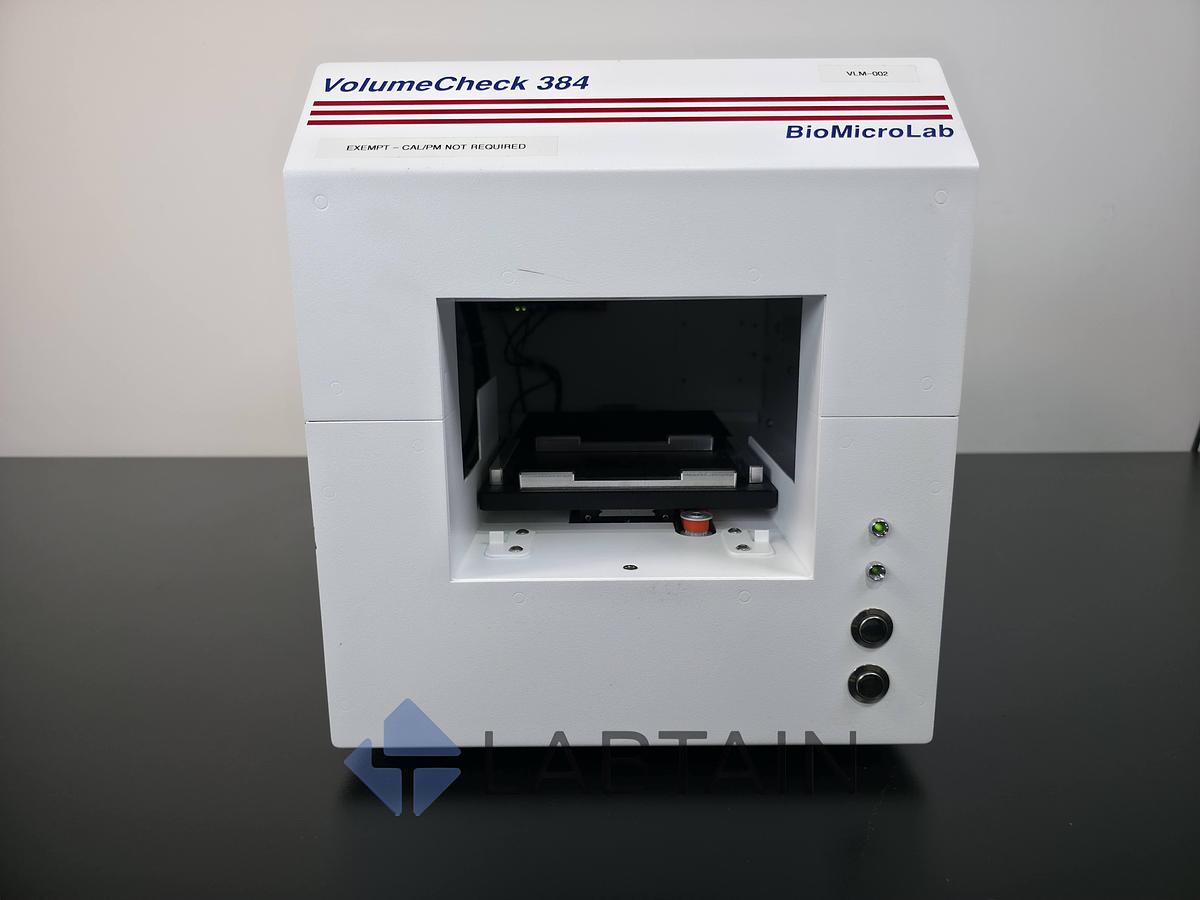 Used BioMicroLab VolumeCheck 384 Microplate Volume Verification System - Used / Powers On