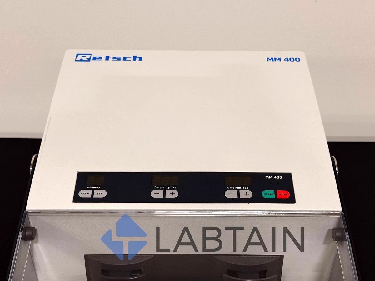Used Retsch MM 400 Mixer Mill | P/N 20.745.0001