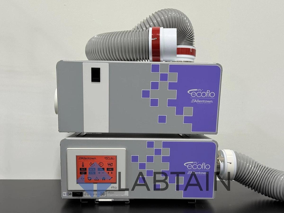 Used Allentown EcoFlo ETS110GR Wireless Rack Monitoring System w/HEPA and Touchscreen