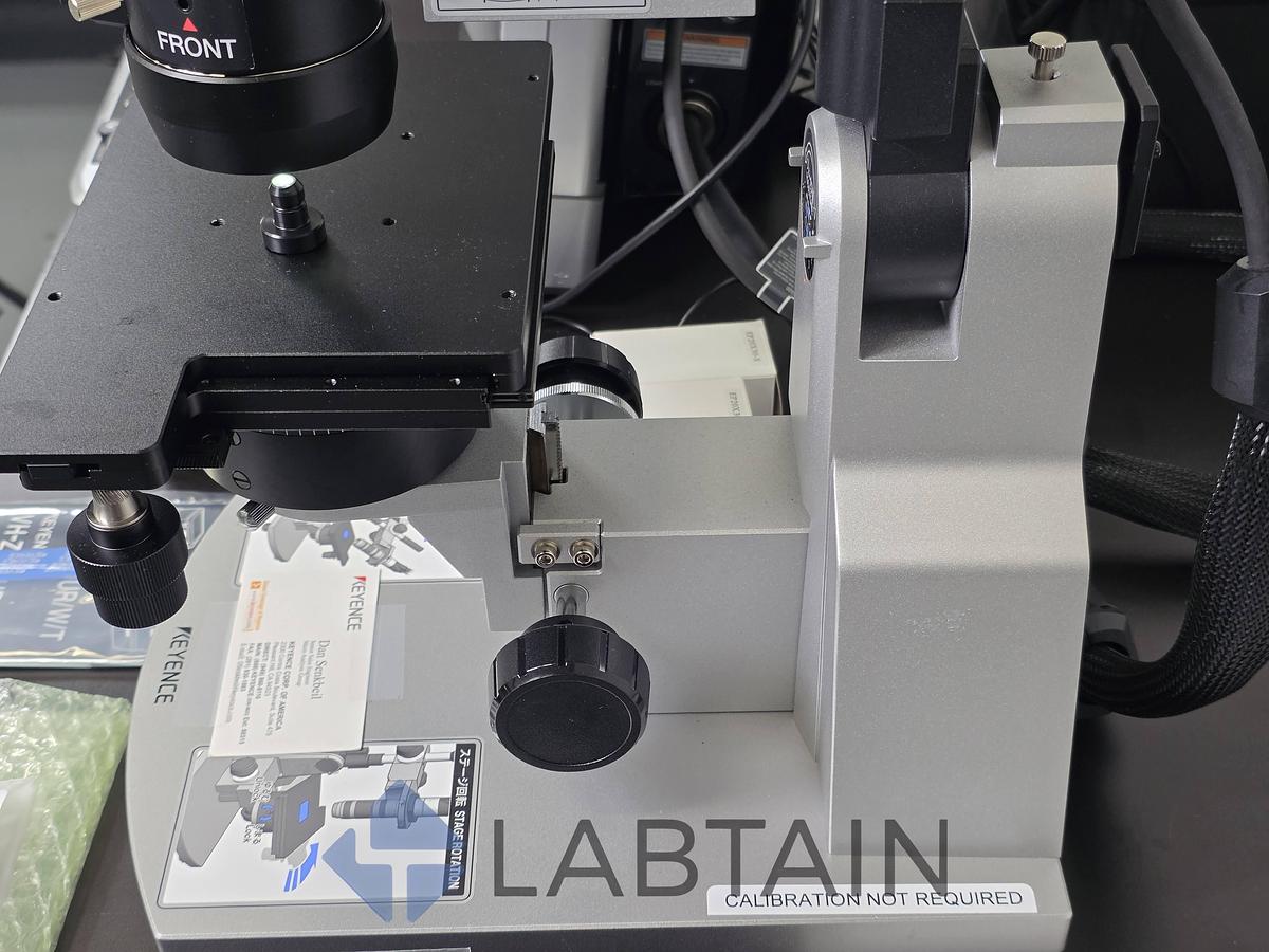 Used Keyence VHX-950F Digital Microscope System — VH-Z100R 100×–1000× Lens, VHX-S90F Motorized Free-Angle Stand (Used)