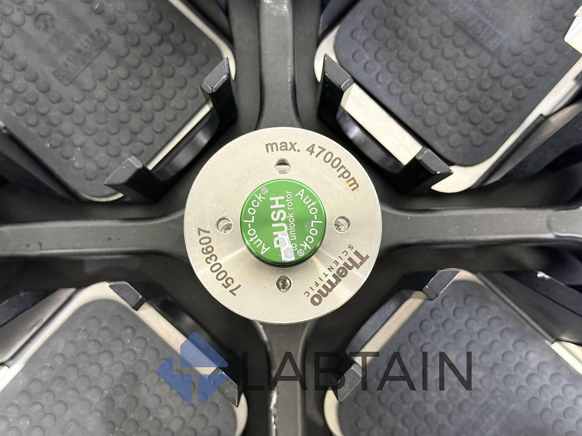 Used Thermo Scientific 75003607 Rotor & 75003617 Microplate Buckets