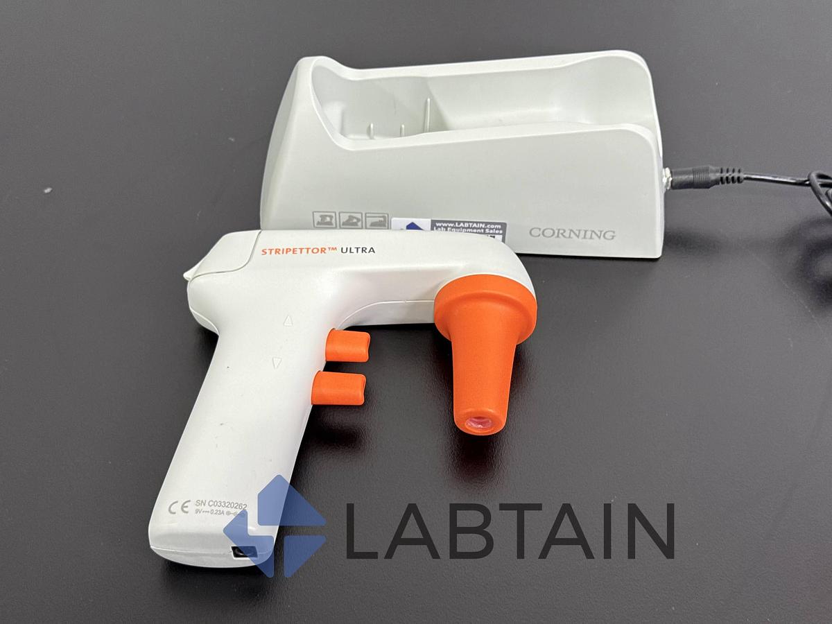 Used Corning Stripetor Ultra Electronic Pipettor – S/N C03320262 – Used