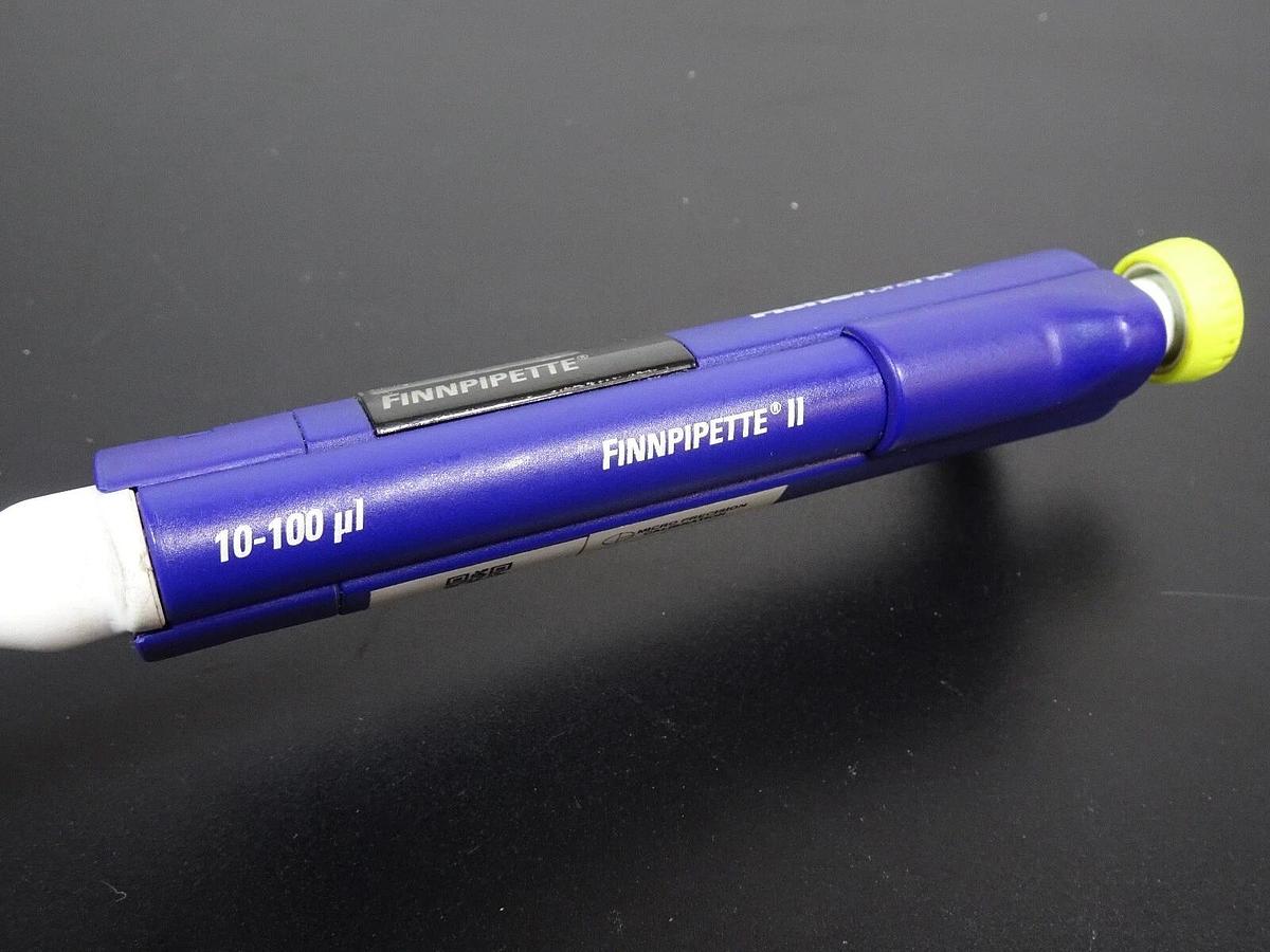 Used Thermo Scientific Finnpipette II | 10-100uL | Lab Pipette