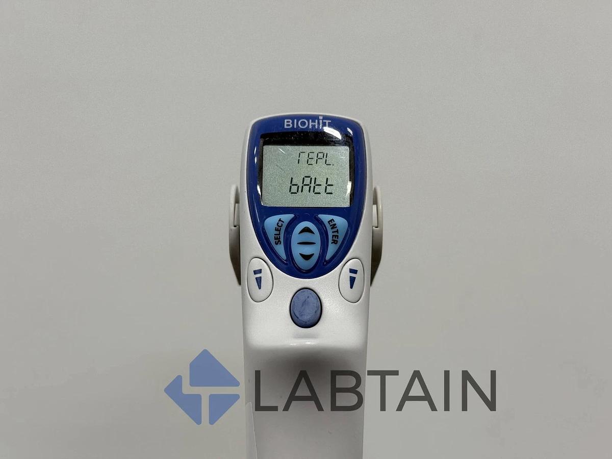 Used BIOHIT (Sartorius) eLINE Electronic Pipette e120 with Charging Stand