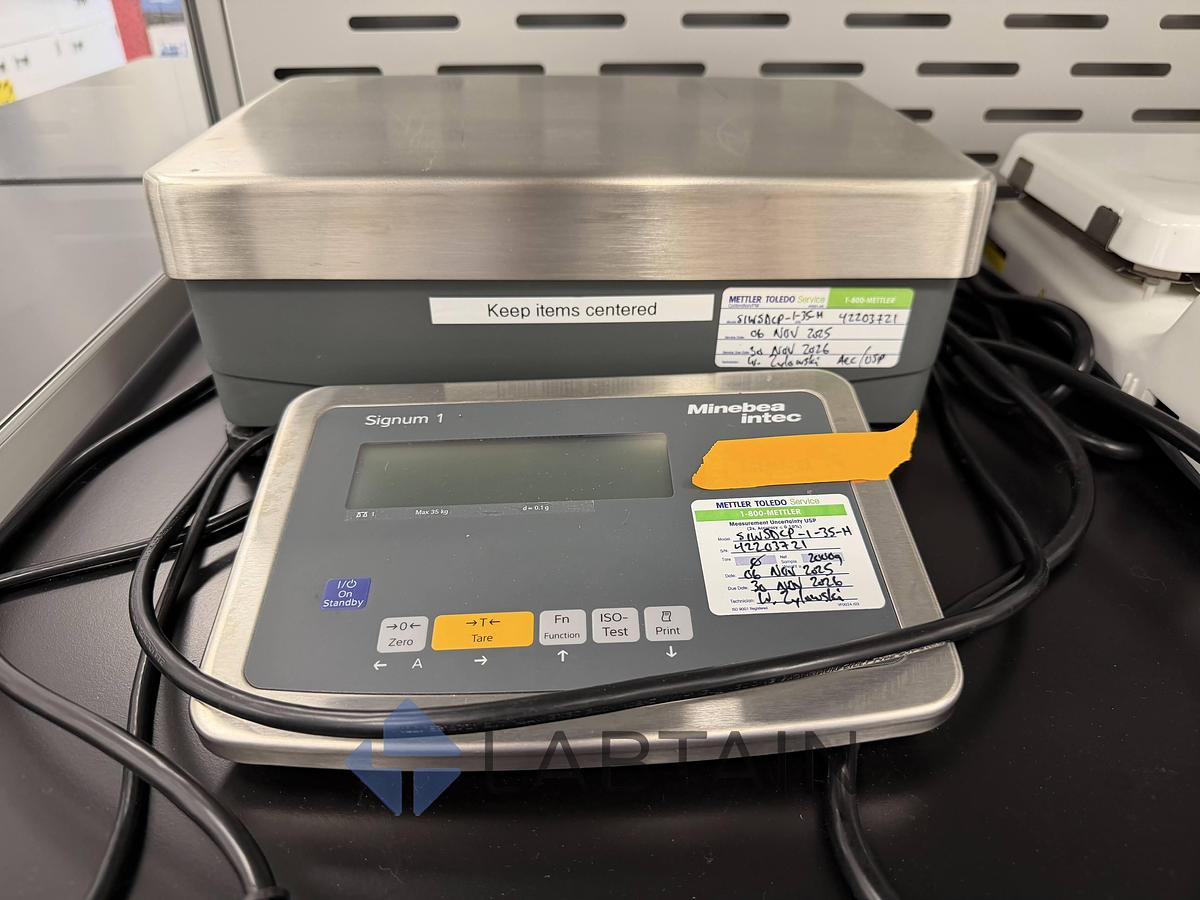 Used Minebea Intec Signum 1 SIWSDCP-1-35-H Industrial Scale 35kg x 0.1g - Used