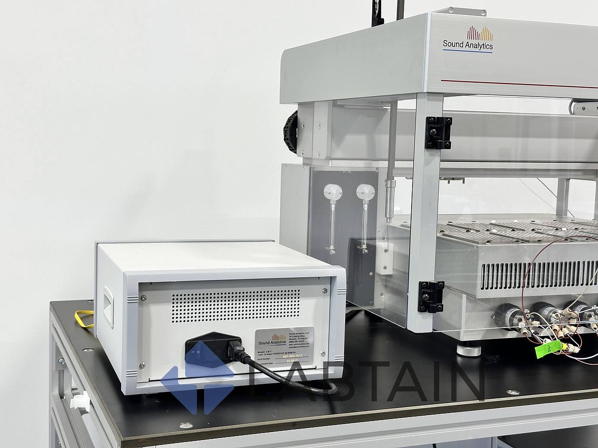 Used Sound Analytics LS-1 Automated Liquid Handling System with Tecan Cavro Omni Robot & Cooling Deck