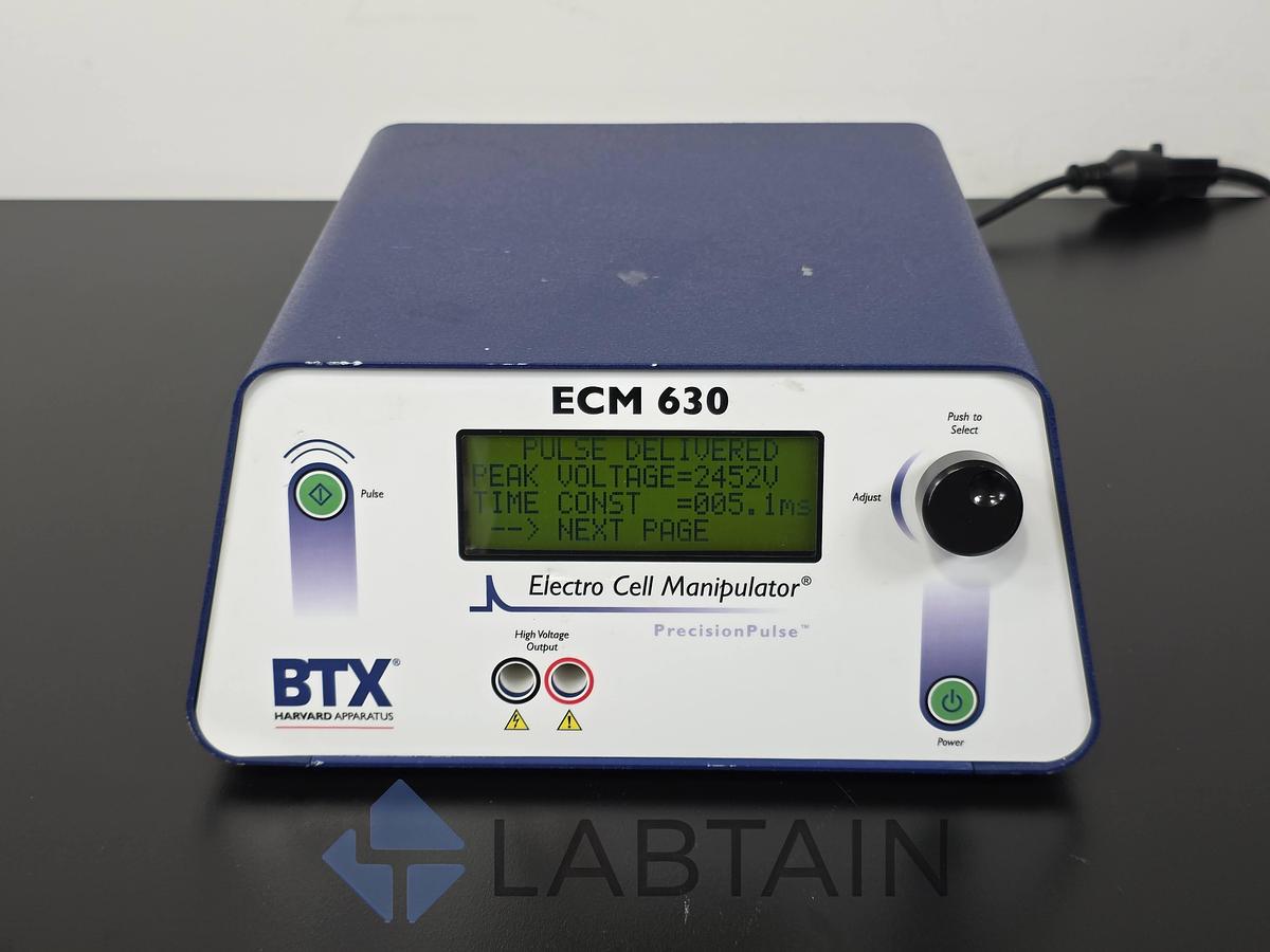 Used BTX Harvard Apparatus ECM 630 Electro Cell Manipulator (Electroporator)