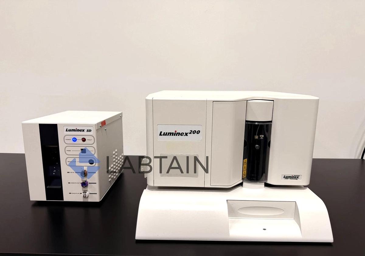 Used Luminex 200 Cytometer with Luminex SD and Luminex XYP System
