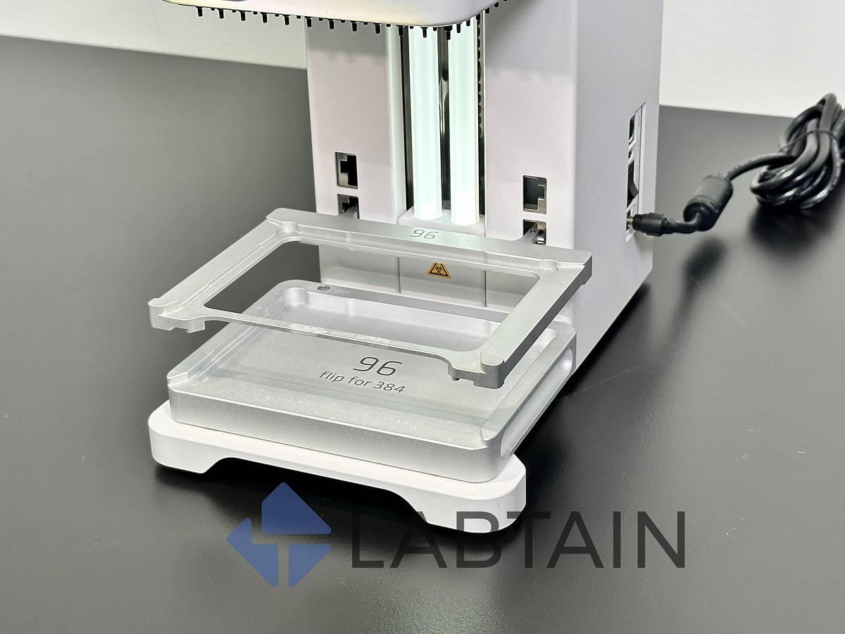 Used Integra VIAFLO 96 Electronic 96-Channel Handheld Pipette w/ 1250 µL Head – P/N 4801 – S/N 22111332 – Tested