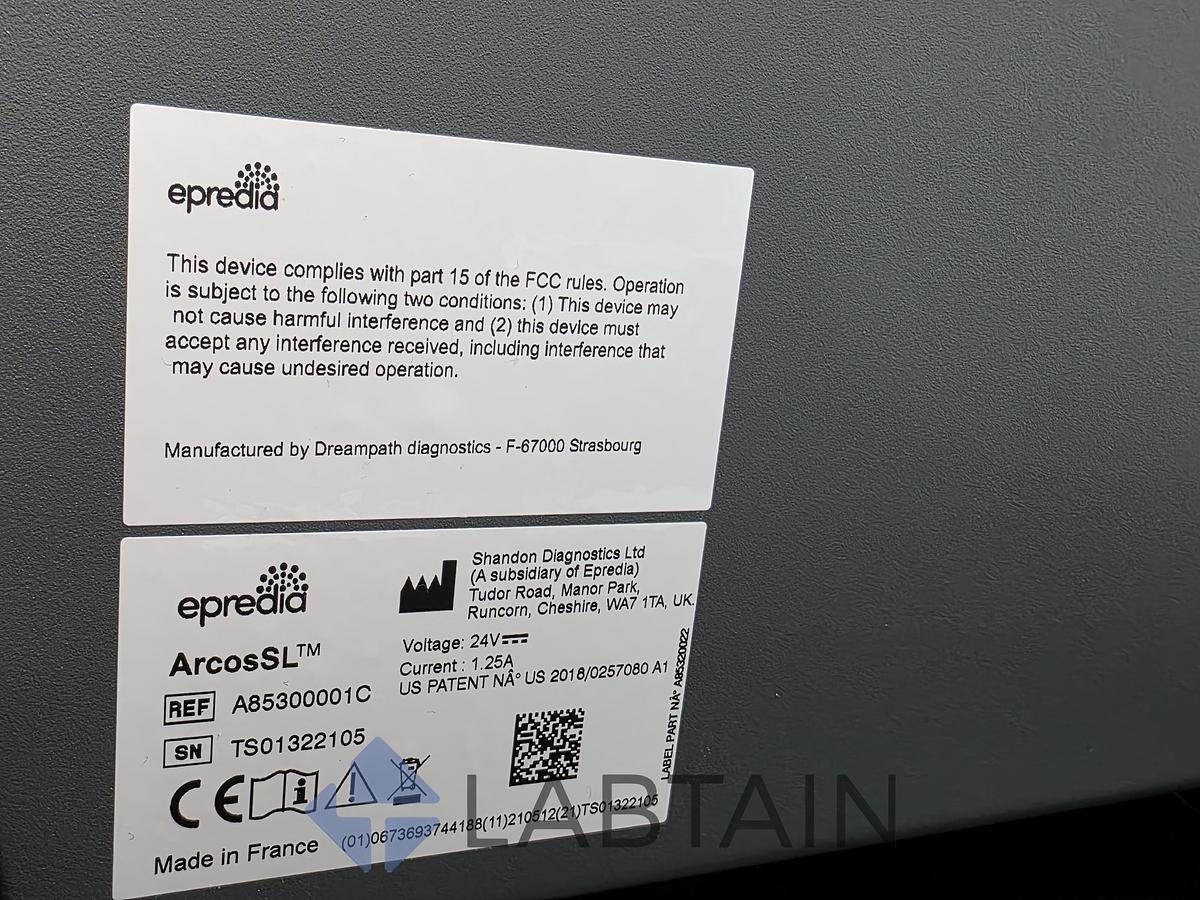 Used Epredia Arcos SL Slide Management System Pathology Histology Used/Inspected