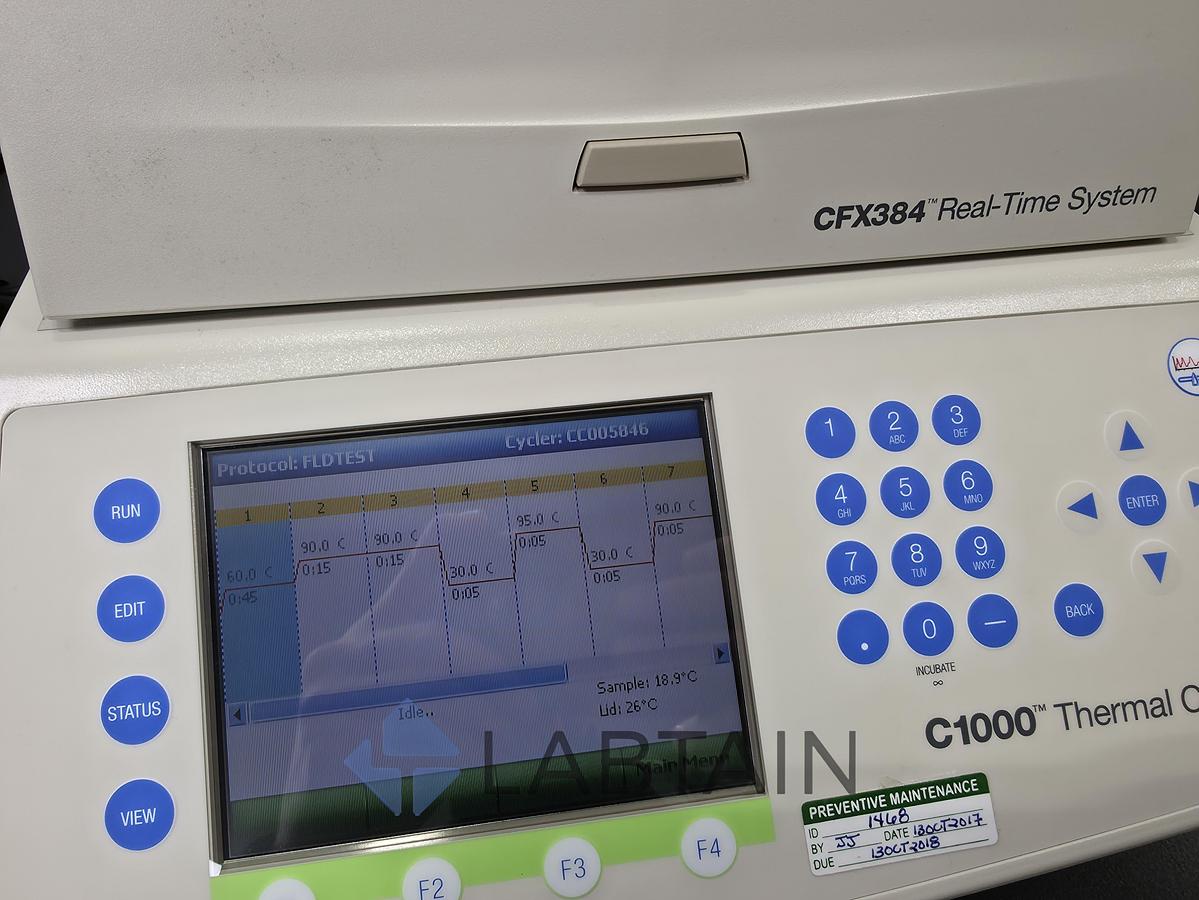Used Bio-Rad C1000 Touch Thermal Cycler with 96-Deep Well Reaction Module
