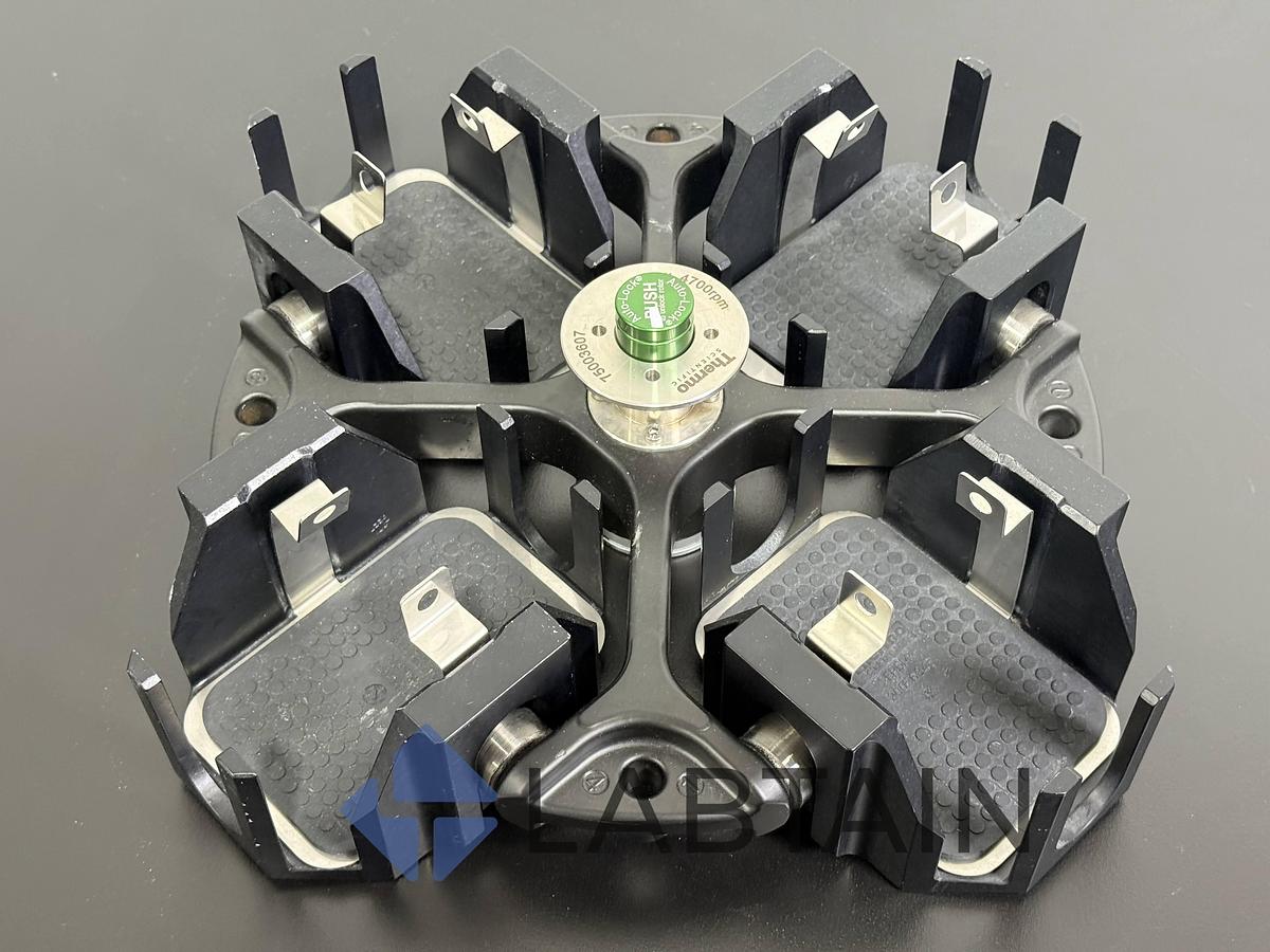 Used Thermo Scientific 75003607 Rotor & 75003617 Microplate Buckets