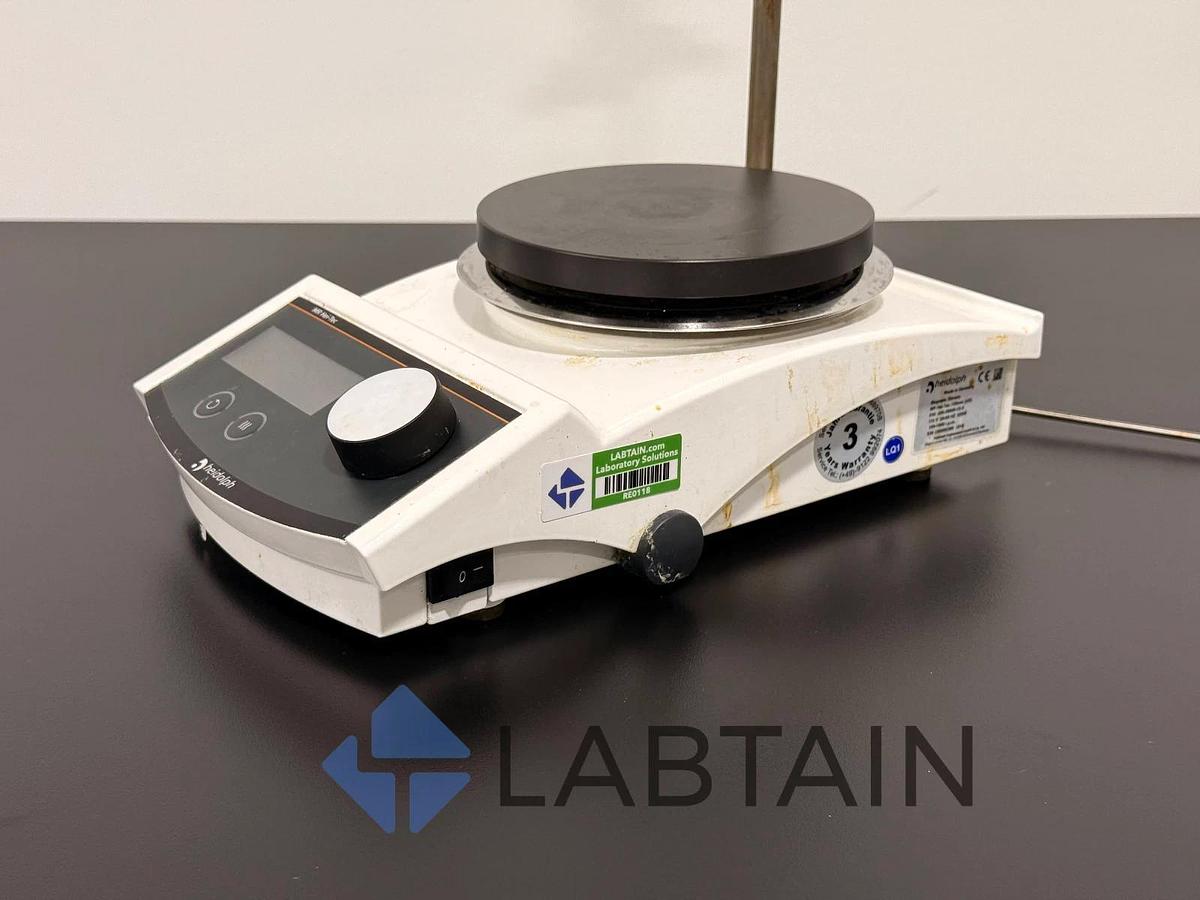 Used Heidolph 505-30000-13-3 Magnetic hotplate stirrer, MR Hei-Tec