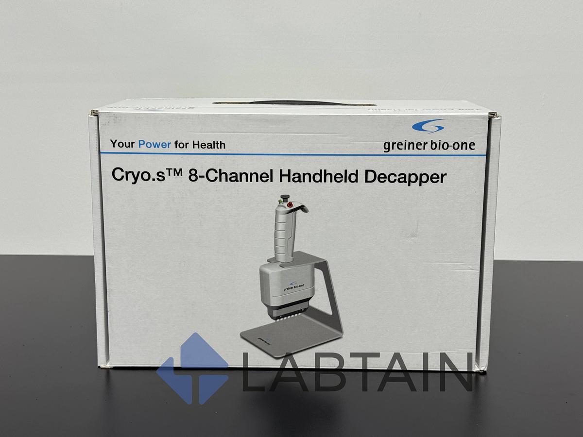 Greiner Bio-One Cryo.s 8-Channel Handheld Decapper 852070 CHD 0822-009 – Open Box