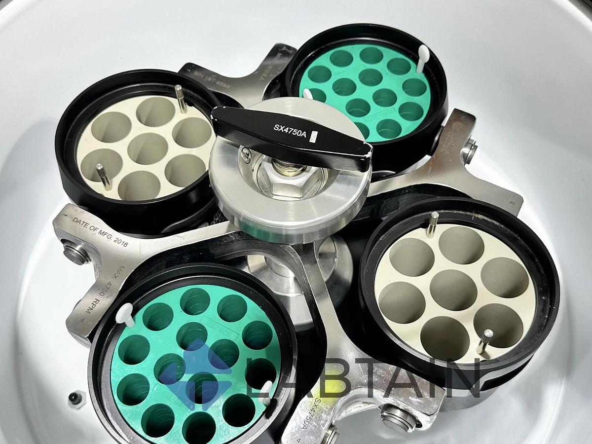 Used Beckman Coulter Allegra X-14R Refrigerated Centrifuge ALF16F26 w/ SX4750A Rotor & Buckets – Tested