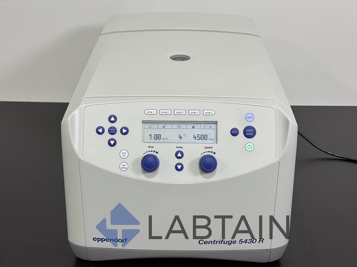 Used Eppendorf 5430 R Refrigerated Centrifuge – S/N 5428MJ439352 – Tested