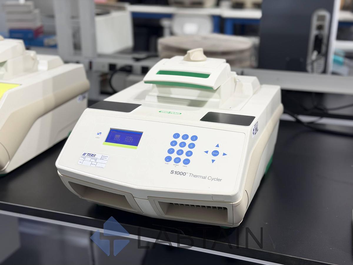 Used Bio-Rad S1000 Thermal Cycler w/ 96-Well Deep Reaction Module RM070543/CS013855