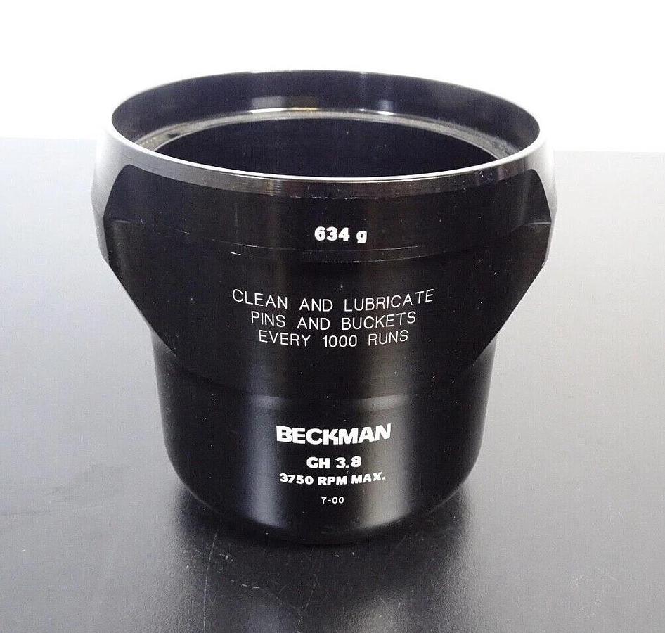 Used Beckman Coulter GH-3.8 Centrifuge Bucket | 634g