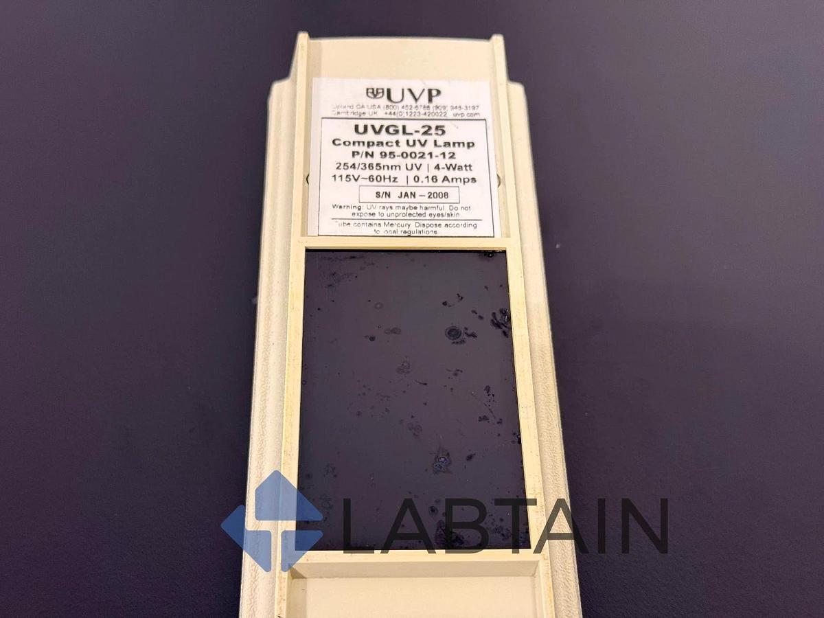 Used UVP UVGL-25 Compact UV Lamp 95-0021-12
