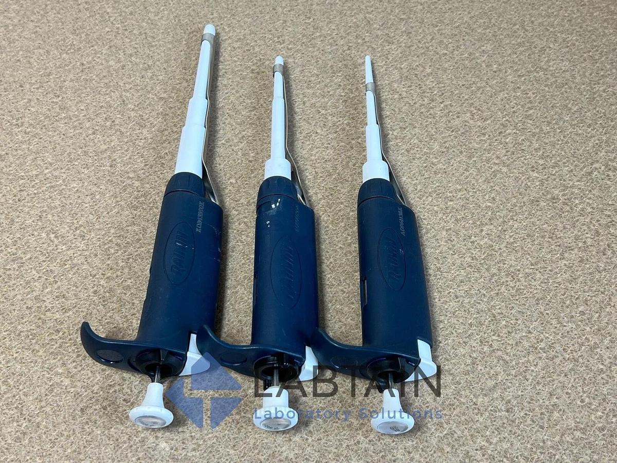 Used 3x] Rainin Pipet-Lite SL1000, SL200, SL20 - Single Channel Manual