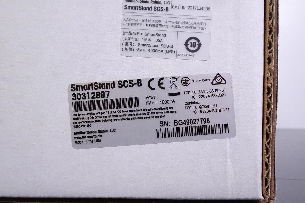 Rainin Pipette Charging Stand SmartStand Mettler Toledo SCS-B