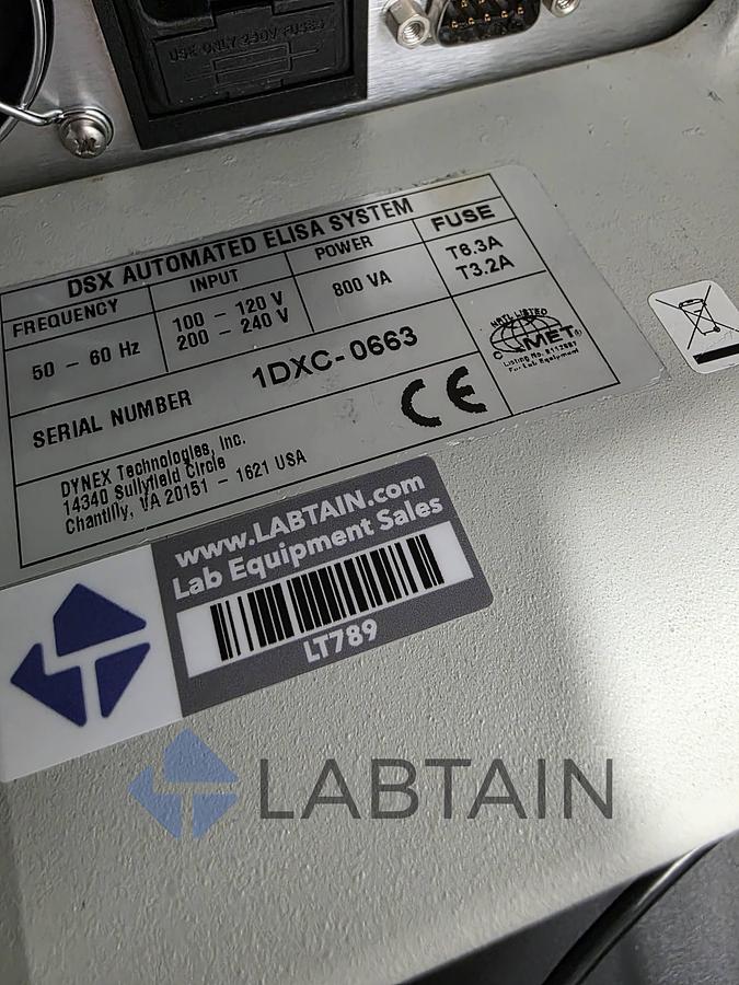 Used Dynex Technologies DSX Automated ELISA System 4-Plate Hardware Only