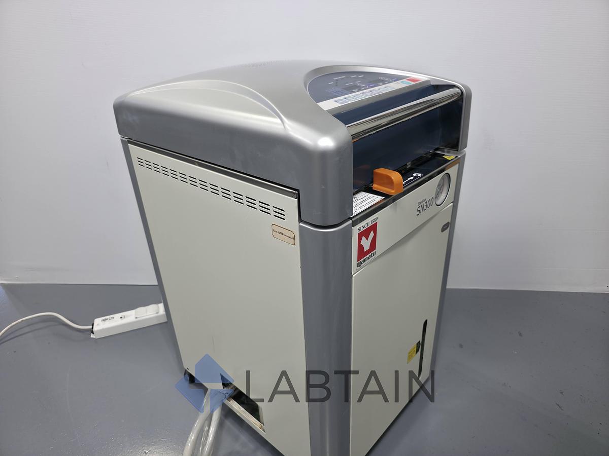 Used Yamato SN300 Top-Loading Laboratory Autoclave (32L) with Stainless Basket - Tested & Working