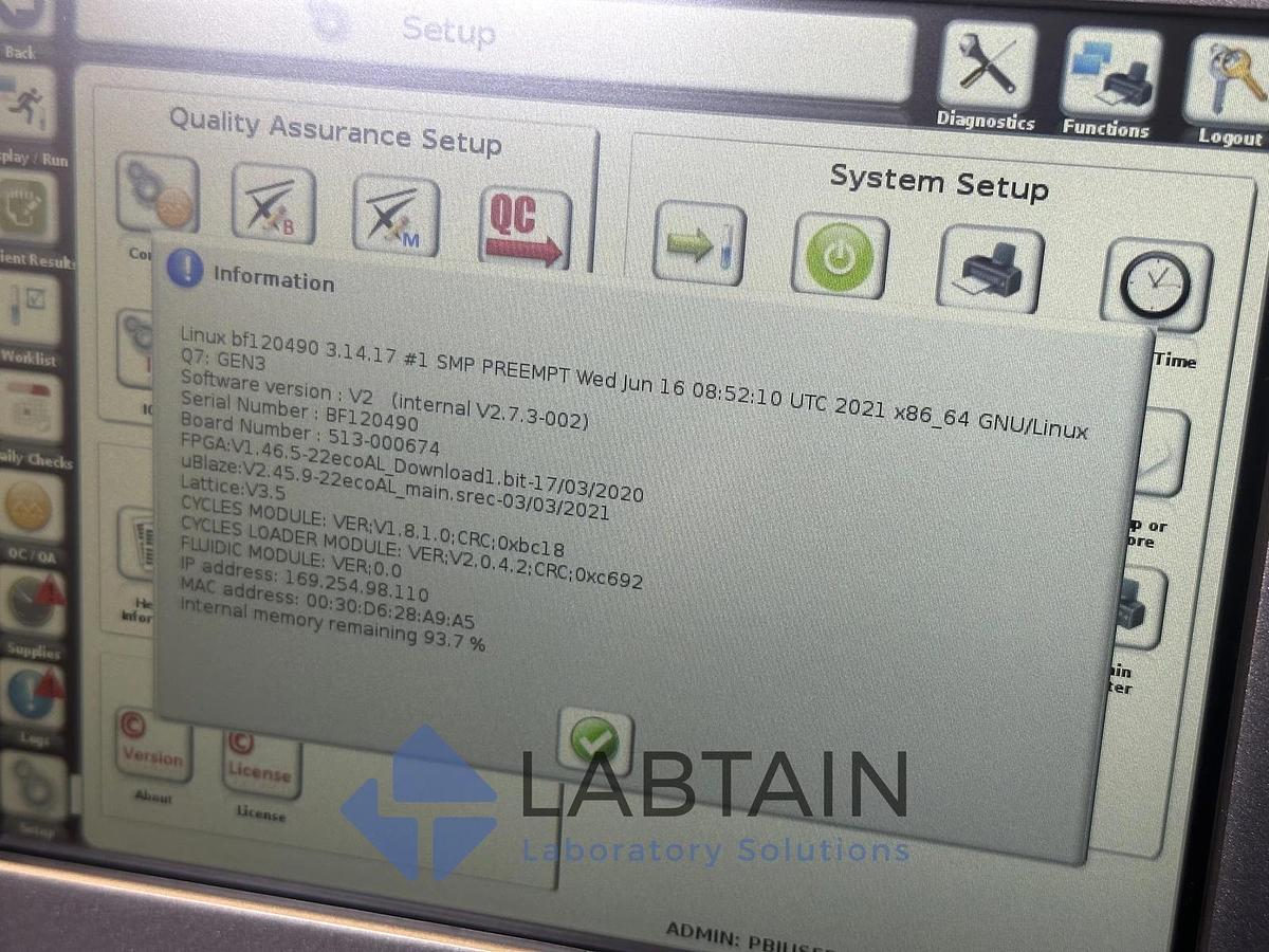 Used Danaher / Beckman Coulter DxH 560 Autoloader Hematology Analyzer – S/N BF120490 – Tested