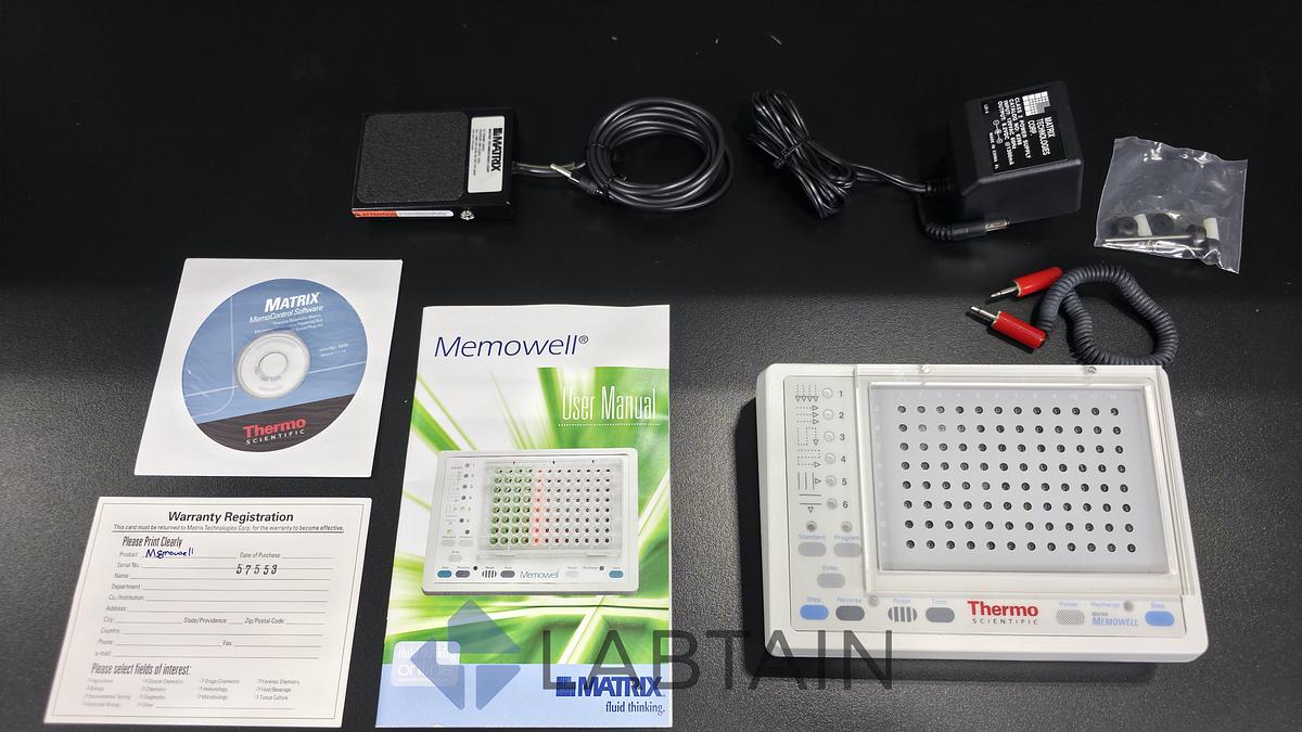 Thermo Scientific Matrix Memowell Electronic Pipetting Aid