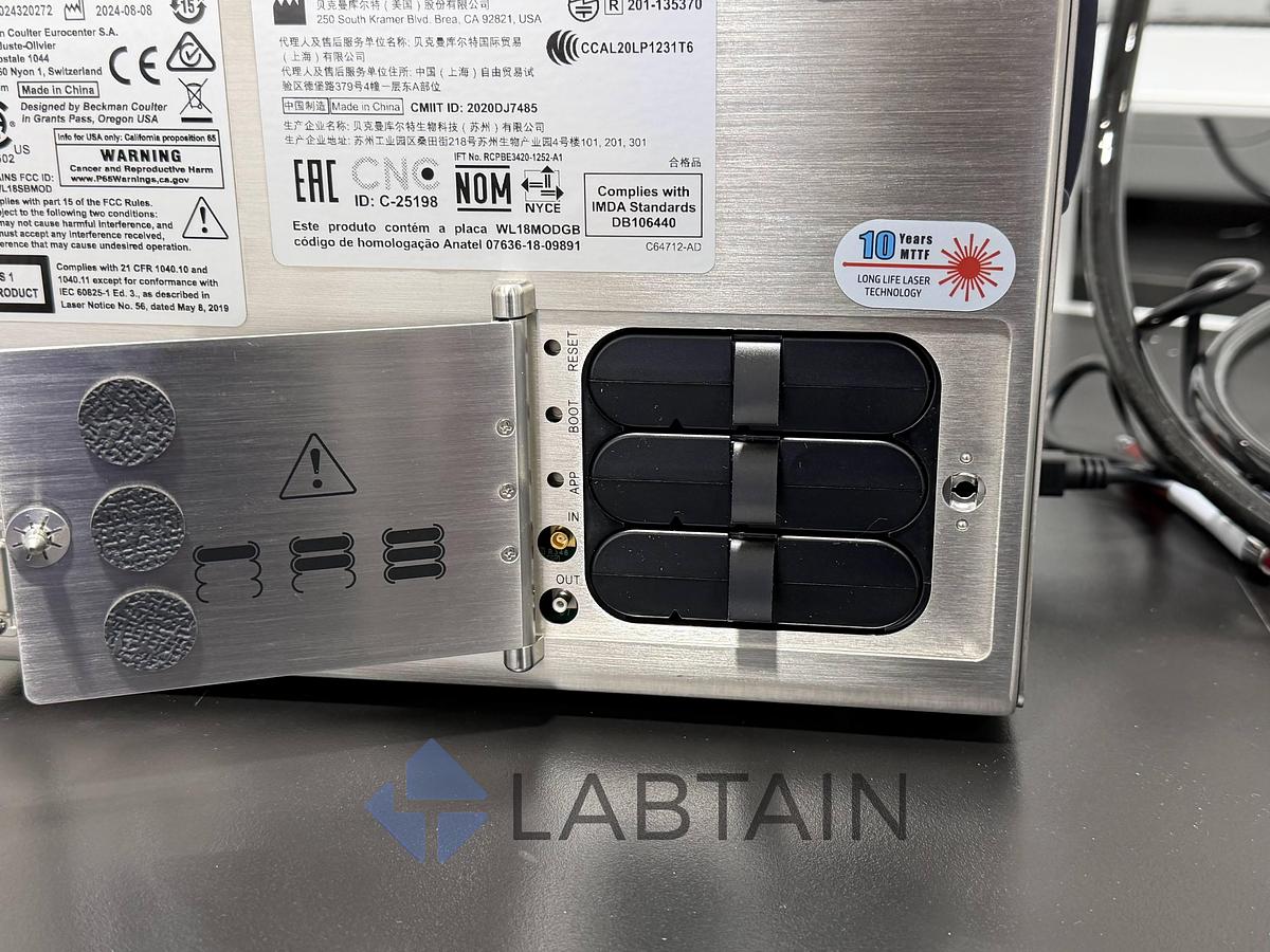 Used Beckman Coulter MET ONE 3445+ Portable Air Particle Counter 100 LPM Used