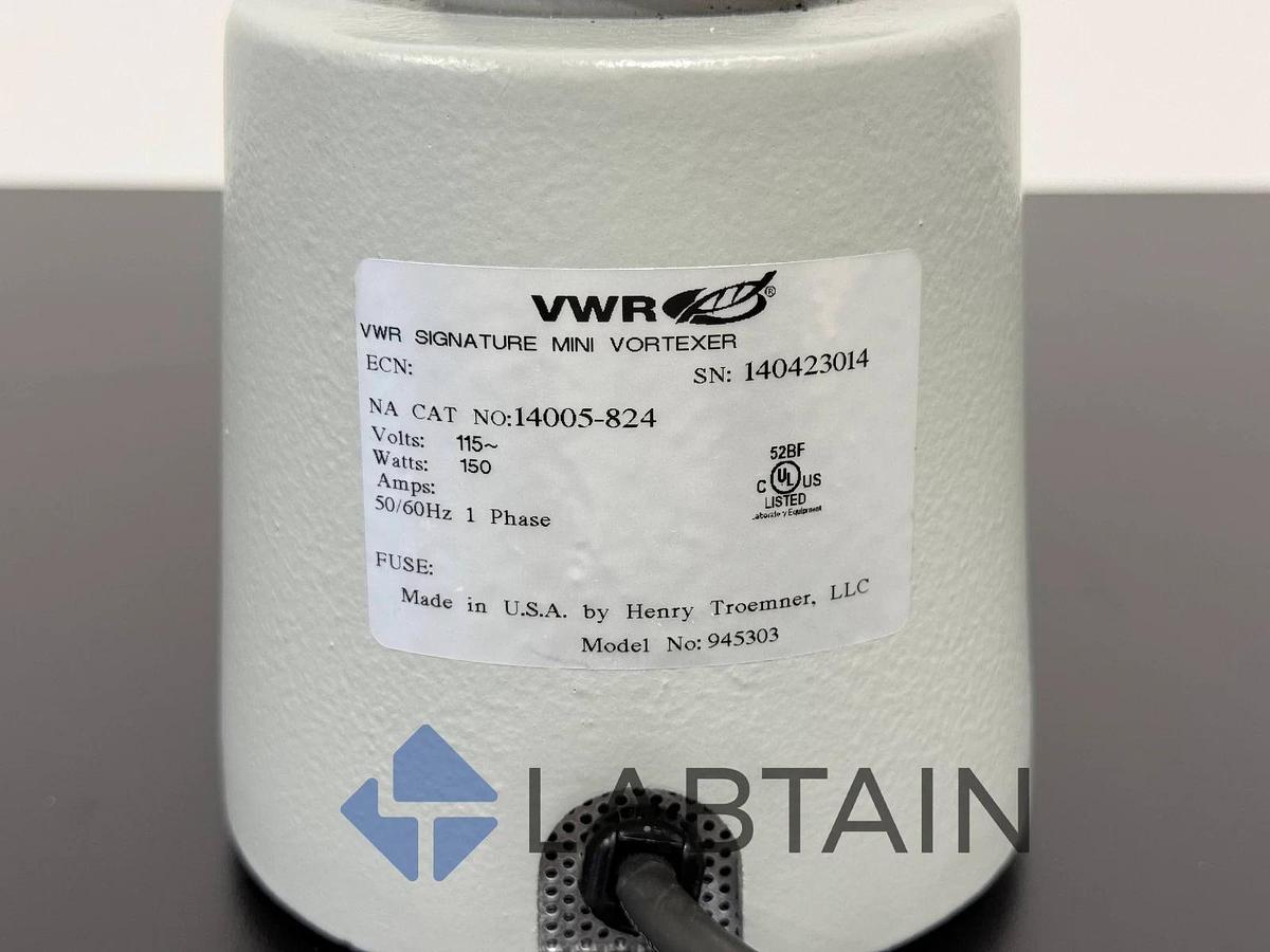 Used VWR Signature Digital Vortex Mixer, Cat No. 14005-824
