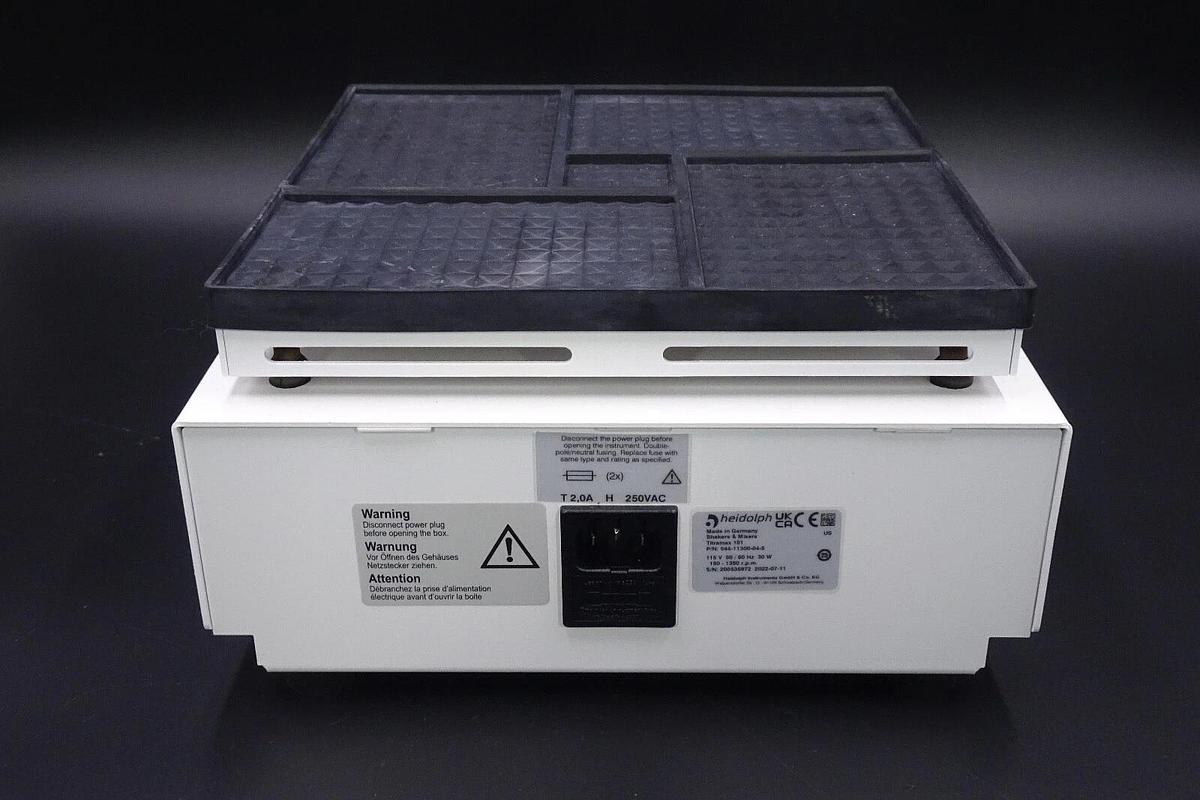 Used Heidolph Titramax 101 Plate Shaker – 544-11300-04-5 – Microplate Shaker – Tested
