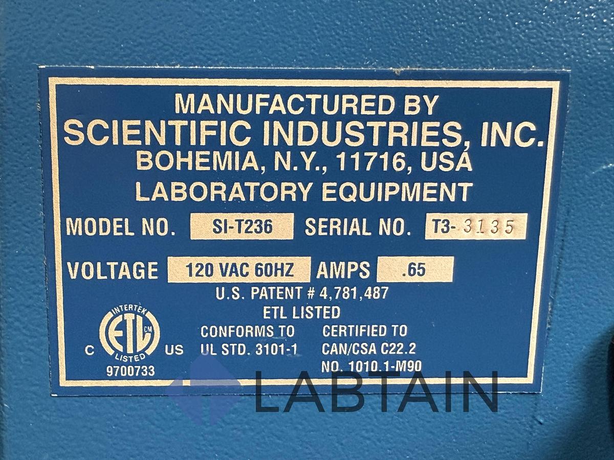 Used Vortex-Genie 2T Mixer – Model SI-236 – S/N T3-3135 – Used