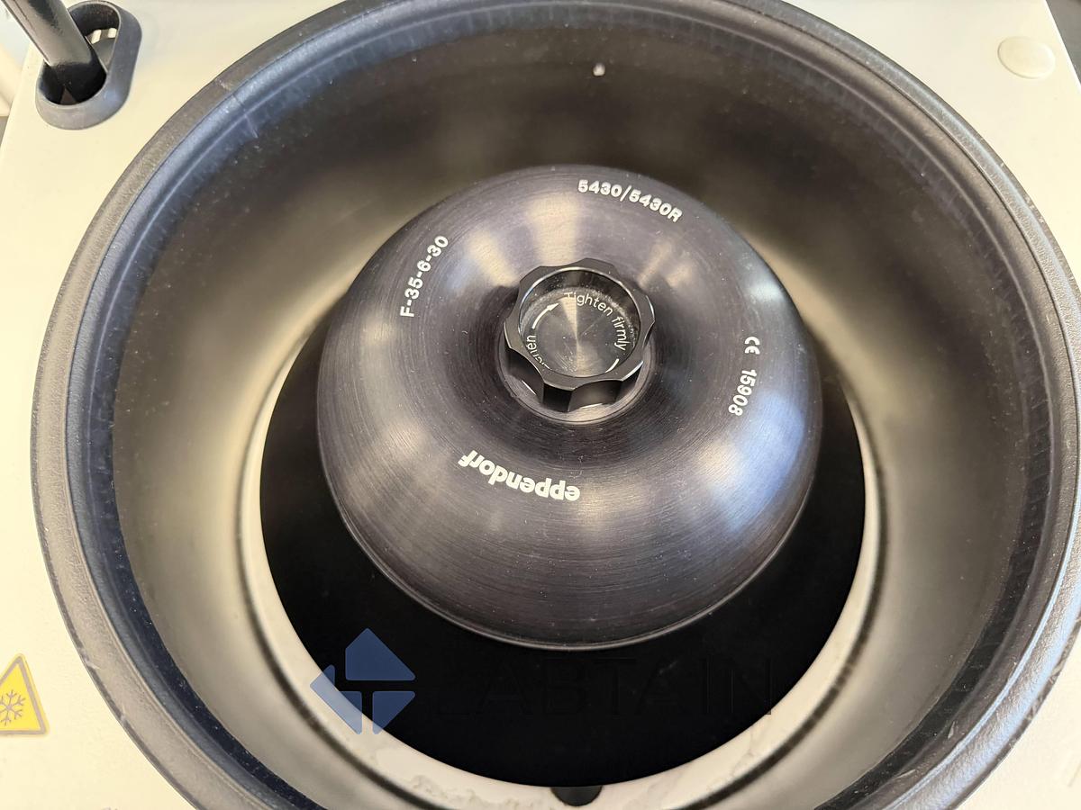 Used Eppendorf Centrifuge 5430 R Refrigerated Centrifuge with F-35-6-30 Rotor