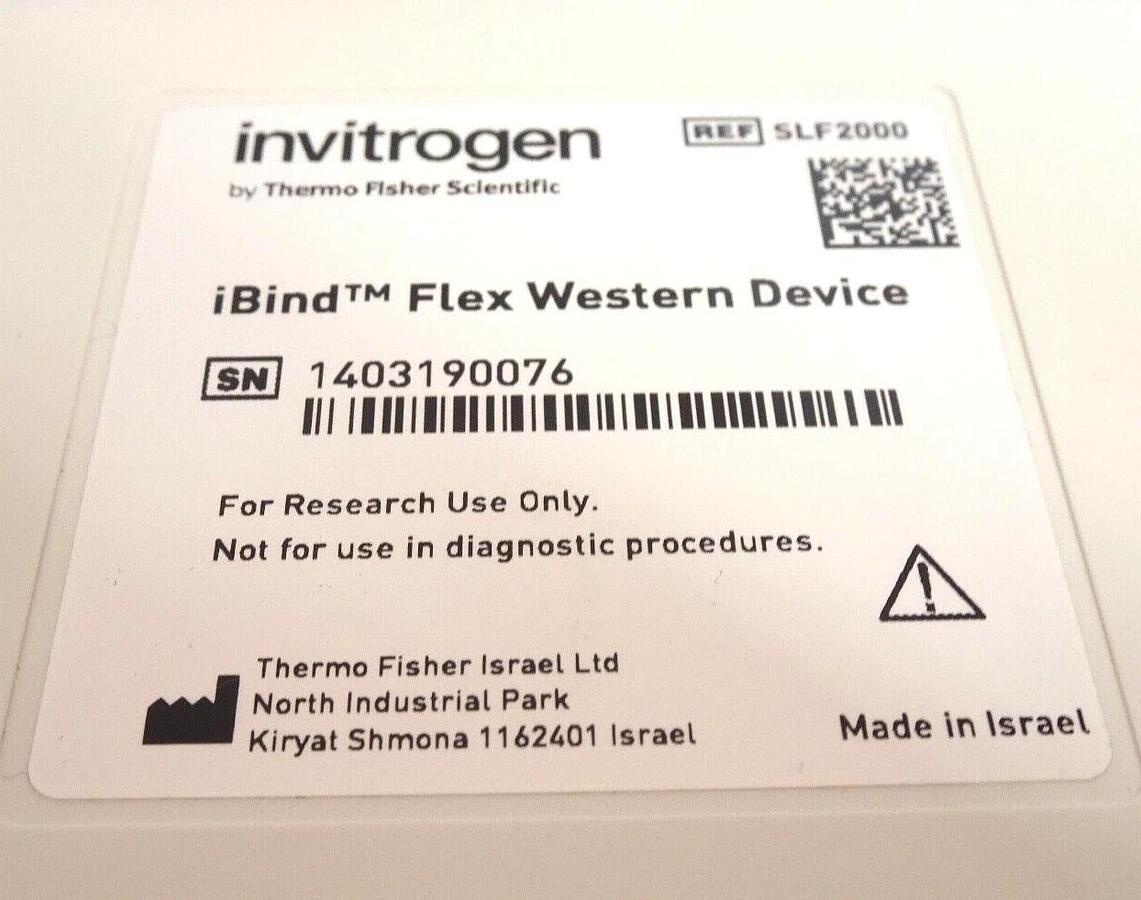Used Invitrogen SLF2000 iBind Flex Western Device