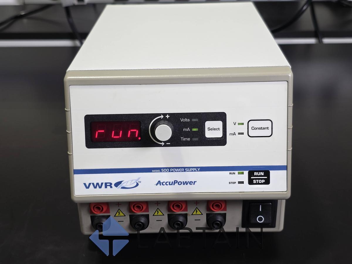 Used VWR AccuPower Model 500 Electrophoresis Power Supply Used