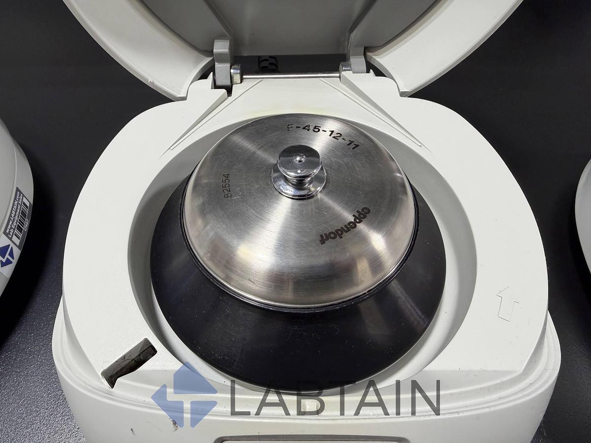 Used Eppendorf MiniSpin Microcentrifuge 13,400 RPM w/ F-45-12-11 Rotor Used