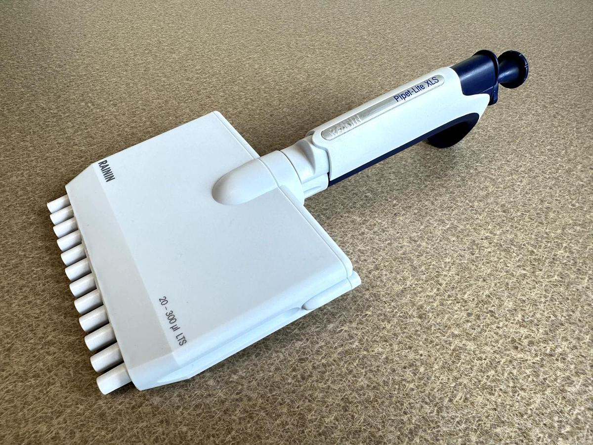Used Rainin Pipet-Lite XLS L-300 | 20-300uL | 12-Channel Pipette w/Warranty * NICE