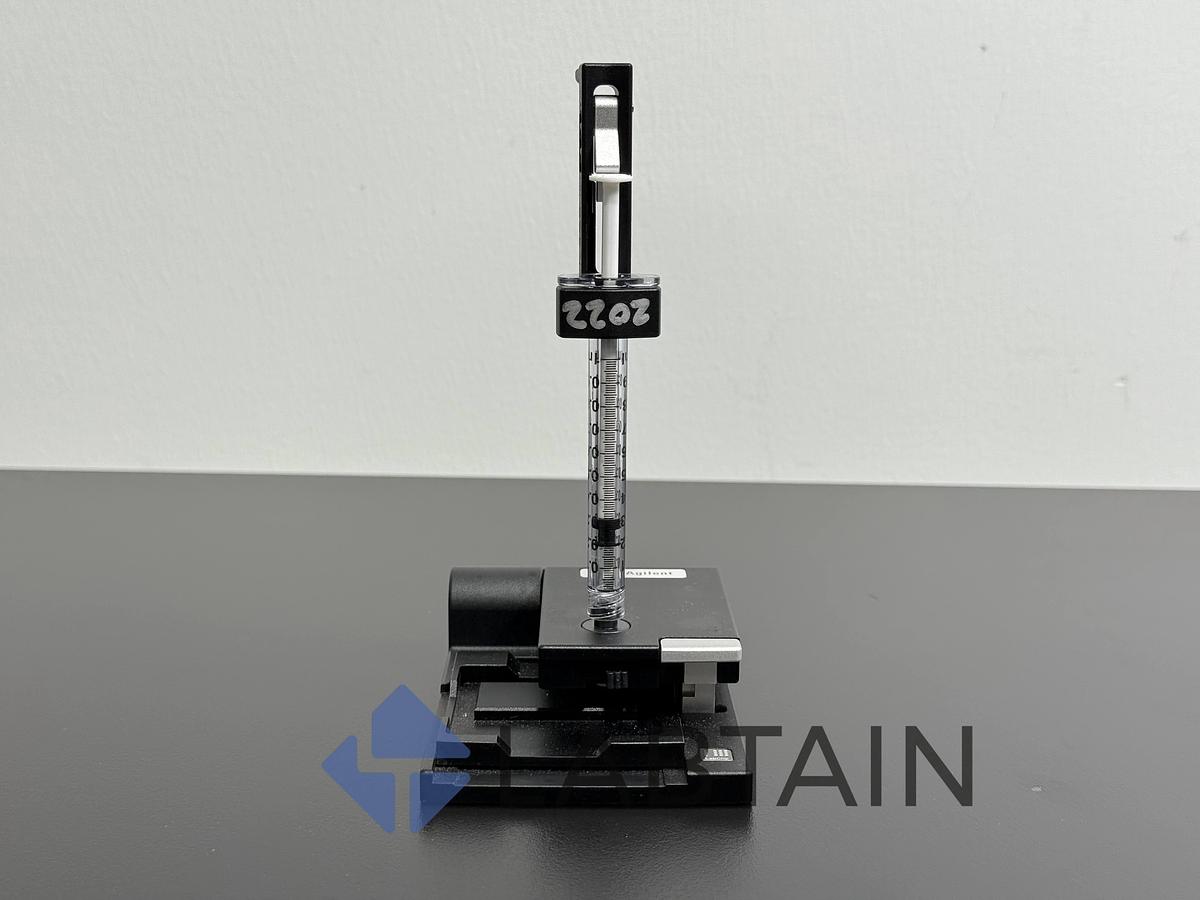 Used Agilent Finnpipette Repeater / Step Dispenser – with 10 mL Syringe & Base Stand – G2938-68700