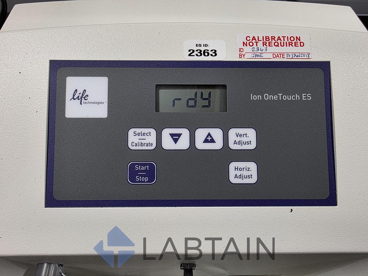 Used Life Technologies Ion OneTouch 2 & Ion OneTouch ES System