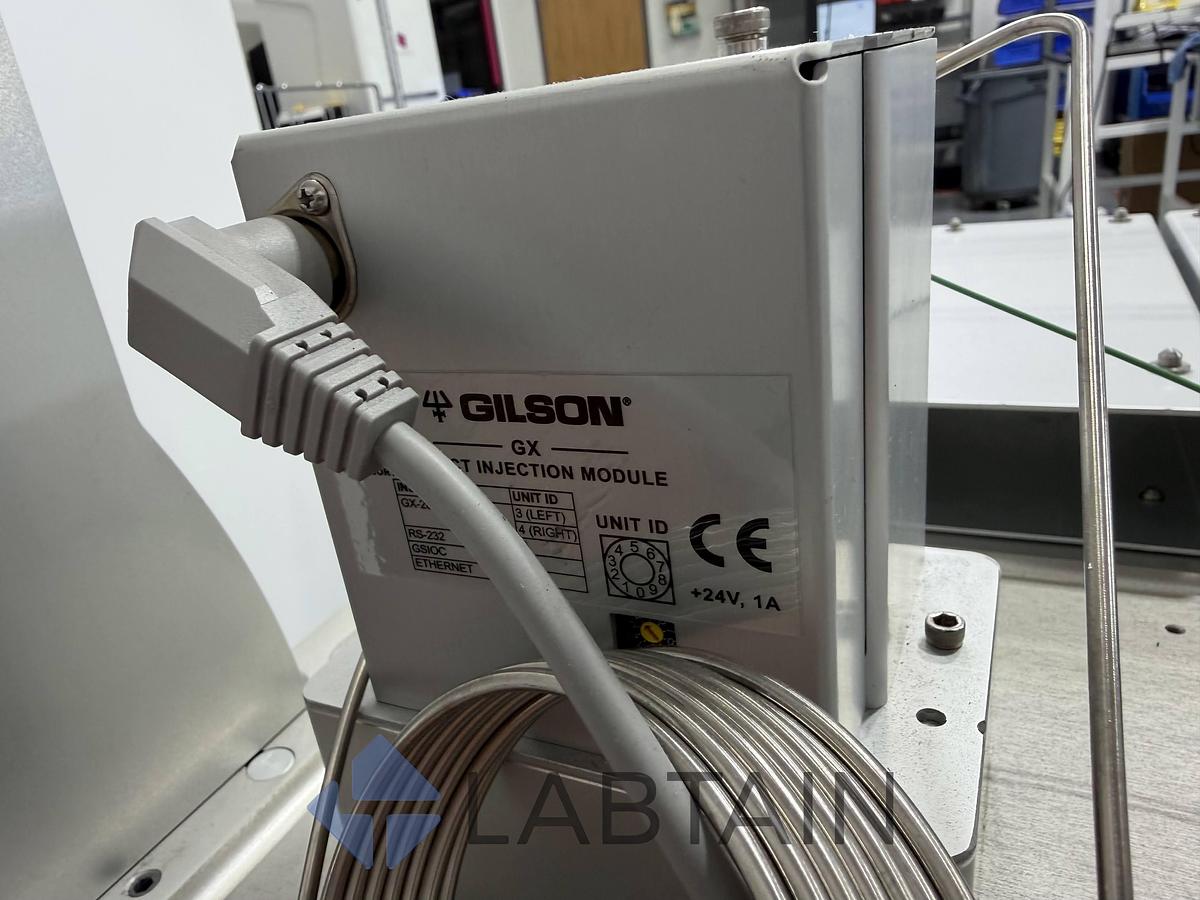 Used Gilson GX-281 Preparative HPLC Purification System | 333/334 Prep Pumps, 159 UV/VIS, TRILUTION LC, GX Direct Injection — Used / Inspected