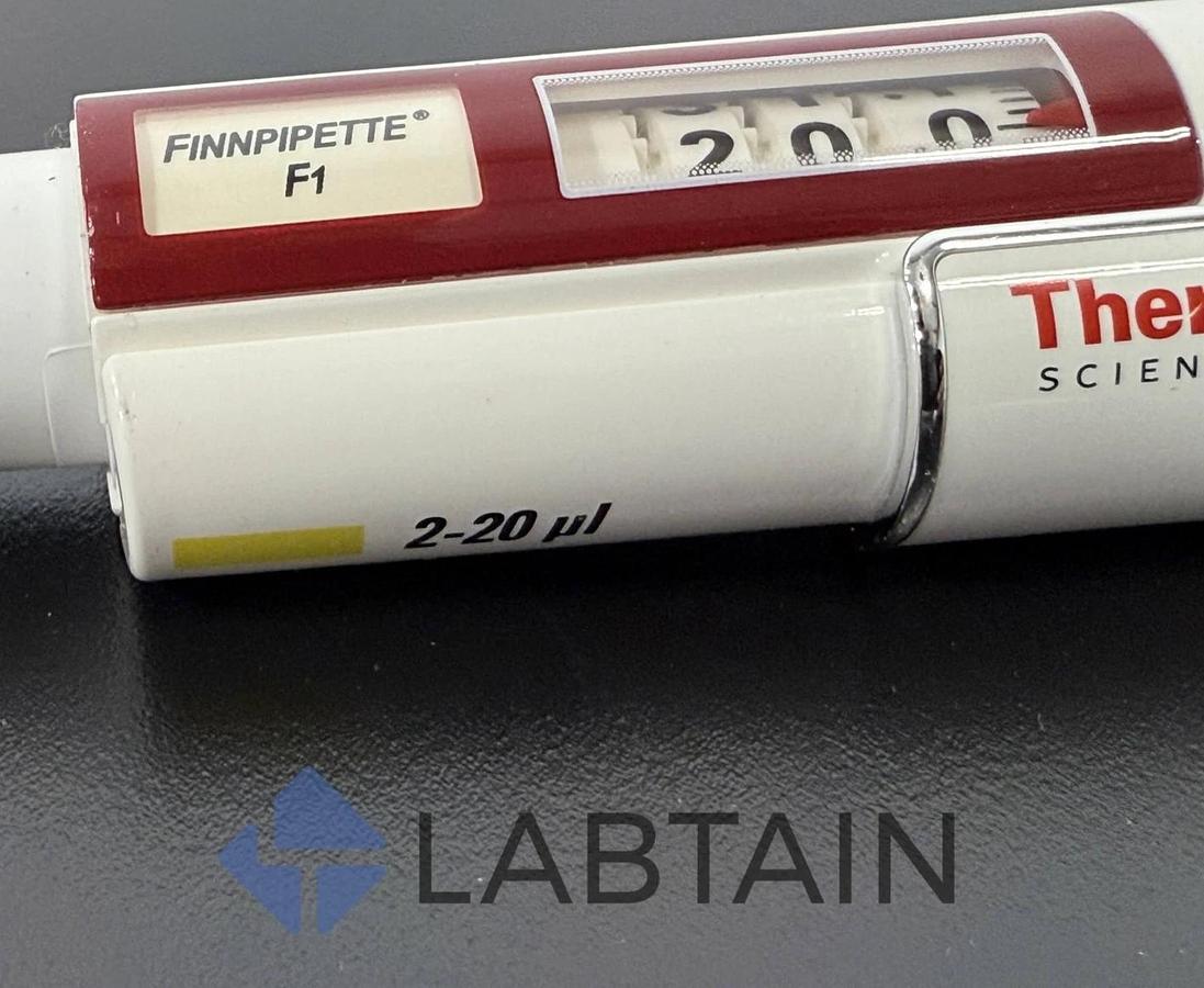 Used x3) Thermo Scientific Finnpipette F1 Manual Pipettes2-20uL | 10-100uL | 30-300uL