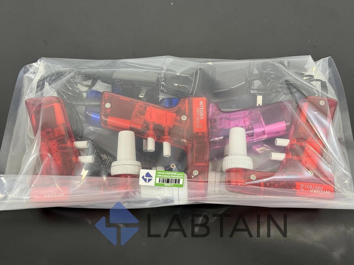 Used Integra Pipetboy 2 Pipette Controller | Set of 5 | Lab Pipettor Aspiration Unit