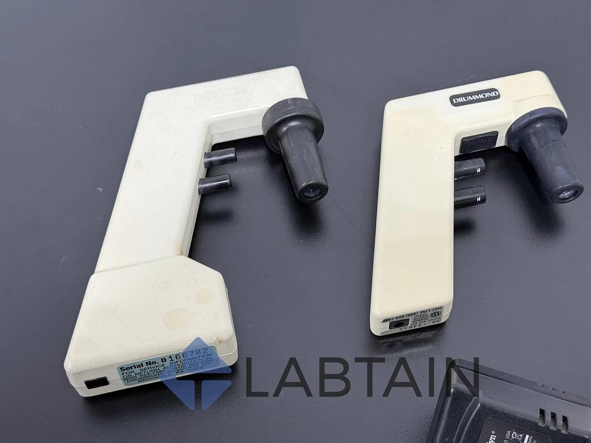 Used Lot of 5 Drummond Pipet-Aid and Pipet-Aid XP Electronic Pipet Controllers