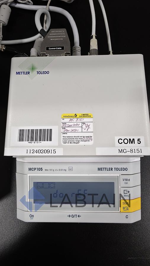 Used Mettler Toledo MCP105 Multi-Channel Pipette Calibration System w/ MCP Unit Control | Complete Setup