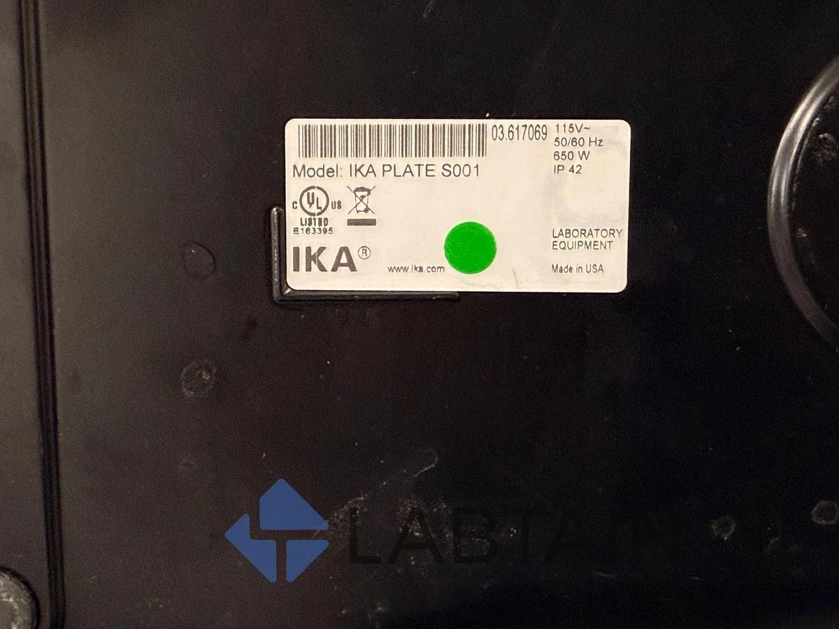 Used IKA PLATE S001 Digital Heating Magnetic Stirrer