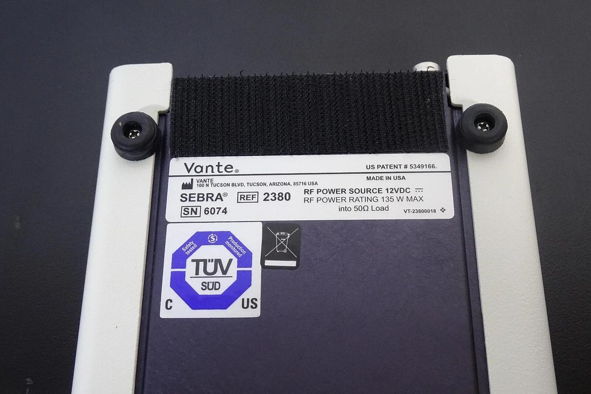 Used Vante/Sebra 2380 Hand-Held RF Tube Sealing System w/ Battery