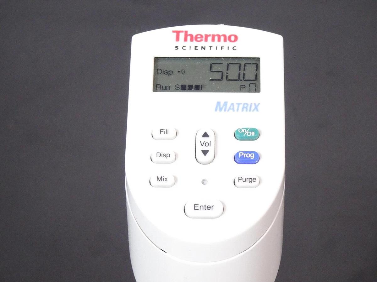 Used Thermo Scientific Matrix 125uL Electronic Multi Channel Pipette